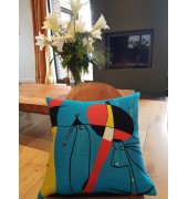 Coussins Picasso, Miró, Magritte